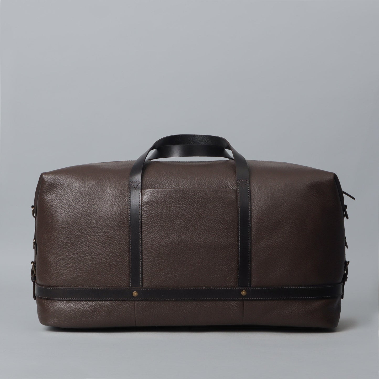 Runway Leather Travel Bag - Brown