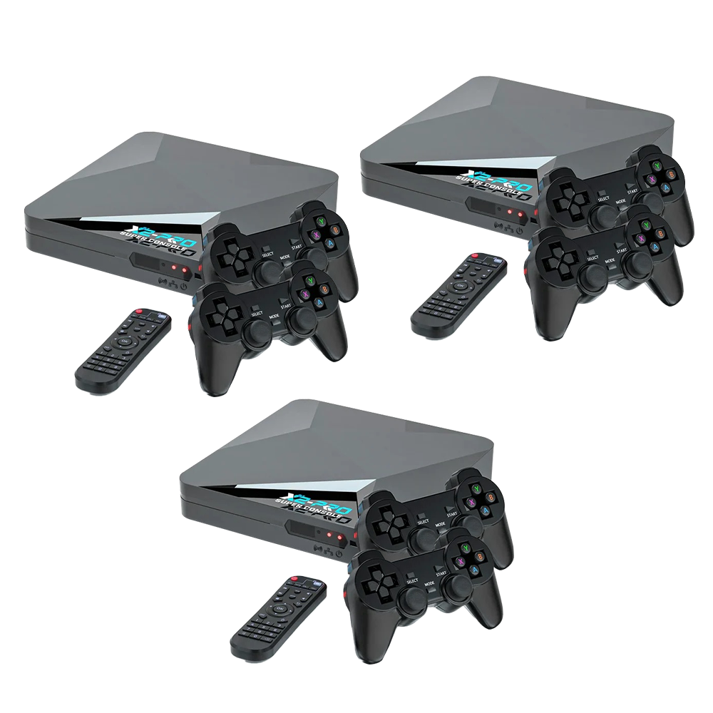 RetroBox™️ X2 Pro Retro Gaming & Media Console 3X