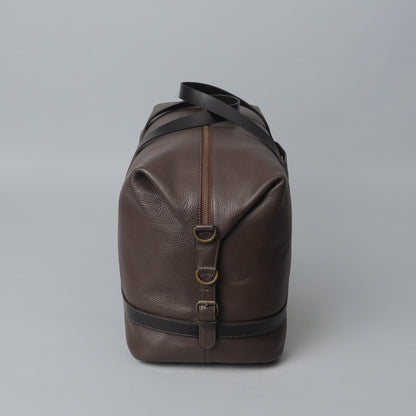 Runway Leather Travel Bag - Brown