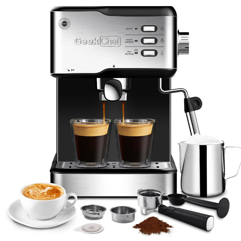 Geek Espresso, Cappuccino, & Latte Maker