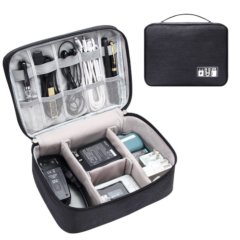 Travel Electronics Cable Organizer