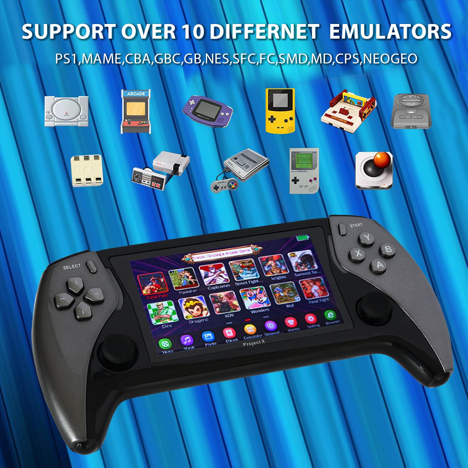 RetroPad™️ Project X Portable Retro Gaming Pad