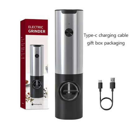 Electric Salt & Pepper Grinder- 2 Bottle Set