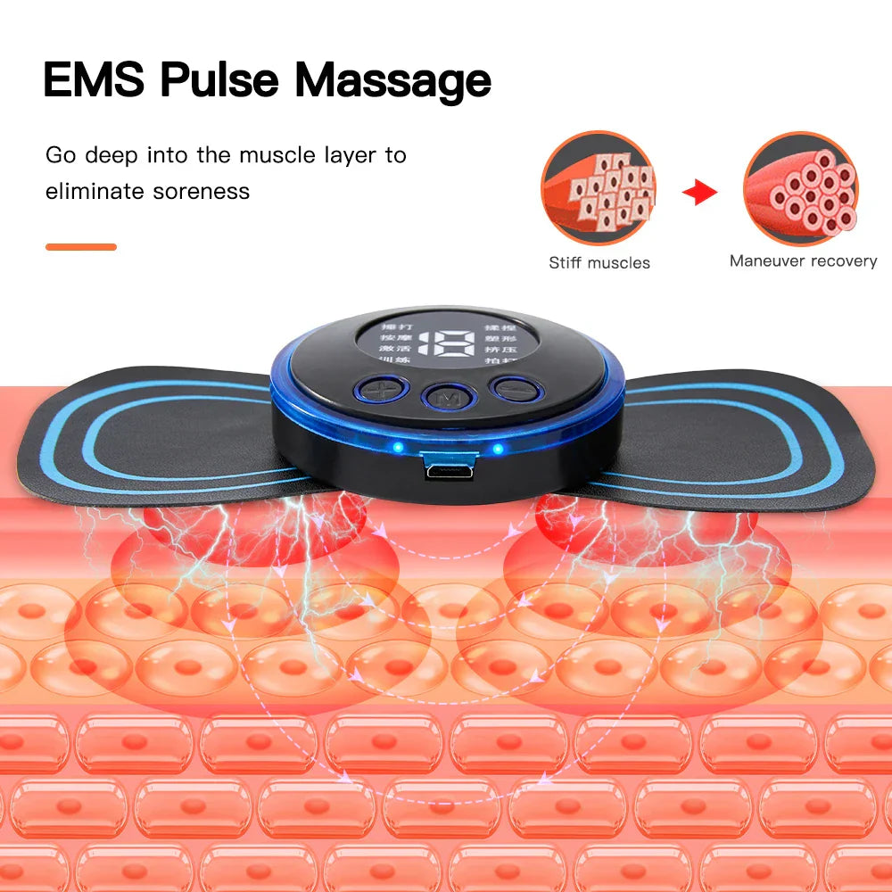 BodyPulse™️ EMS Muscle Stimulator Pulse Therapy Patch 3X BUNDLE!