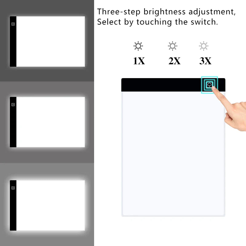 EasyArt™️ 3 Level Dimmable Led Drawing Copy Pad