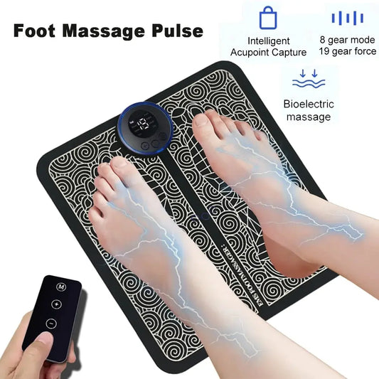 Electric EMS Foot Massager Pad