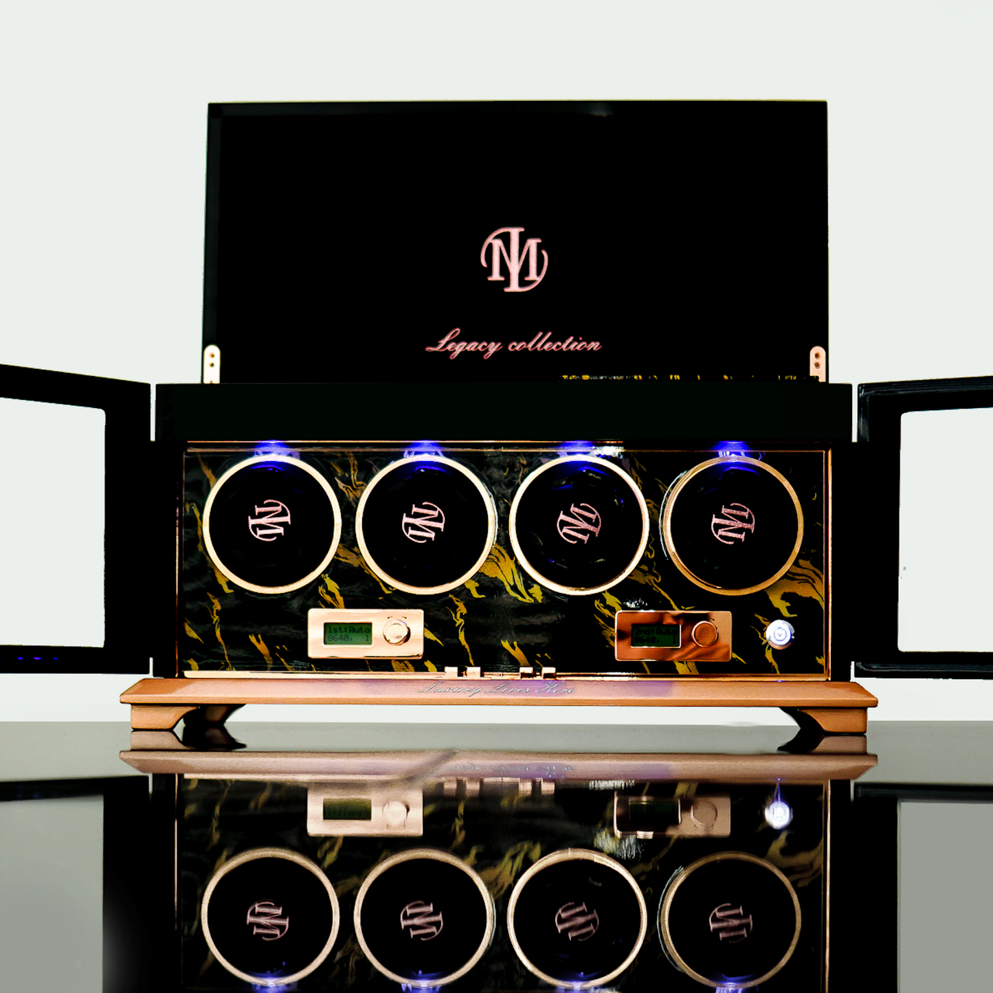 Quad Luxury Automatic Watch Winder