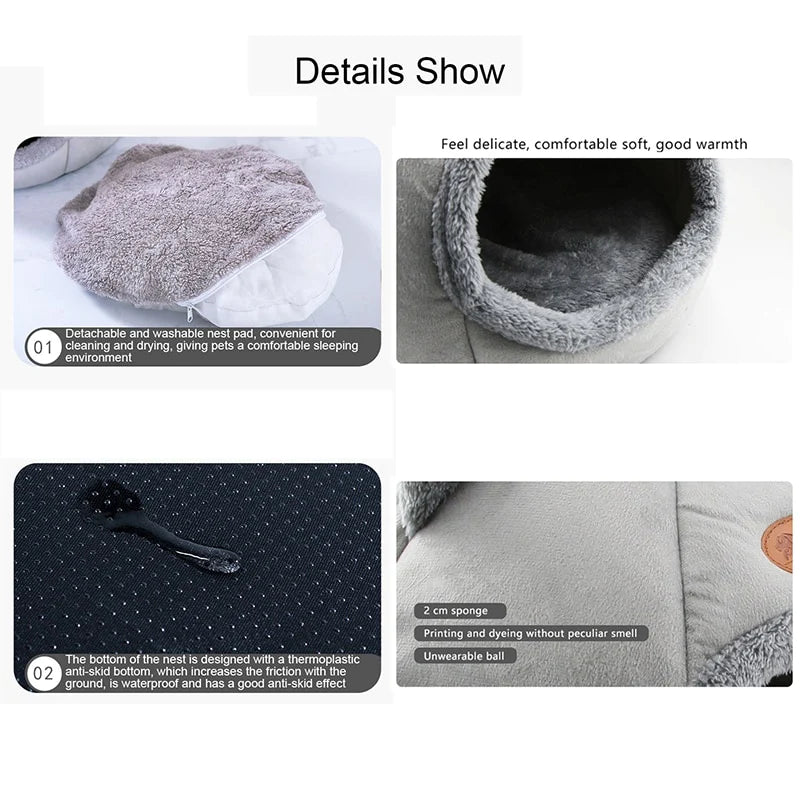 The_Elite_Store_Electric_ cat shape pet  Bed