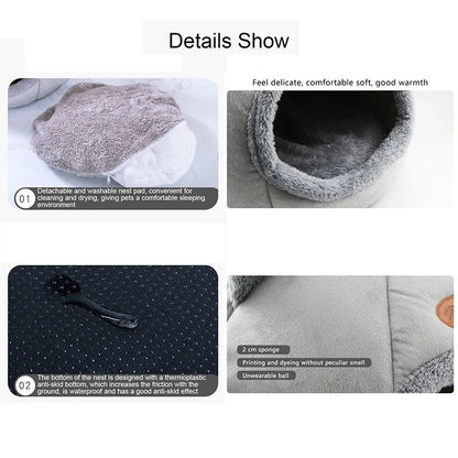 The_Elite_Store_Electric_ cat shape pet  Bed