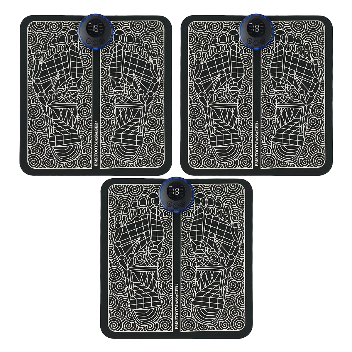 ArchPulse™️ Electric EMS Foot Pulse Therapy Pad 3X BUNDLE!