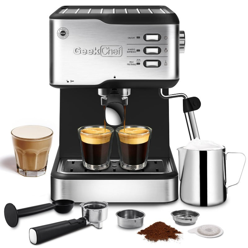 Geek Espresso, Cappuccino, & Latte Maker