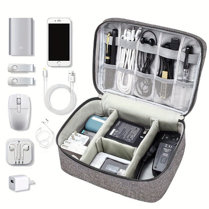 Travel Electronics Cable Organizer